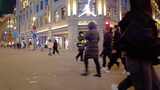 上海外滩夜晚南京路步行街夜景人流视频素材高清在线视频素材下载