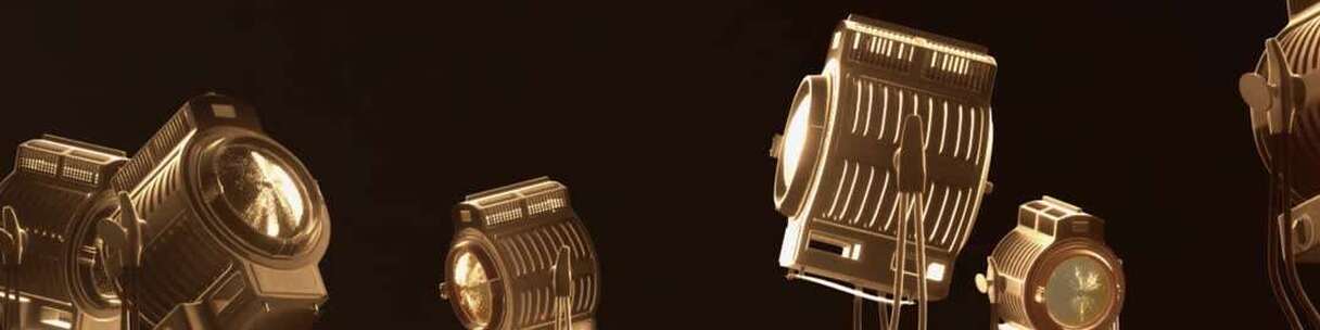 复古舞台聚光灯光