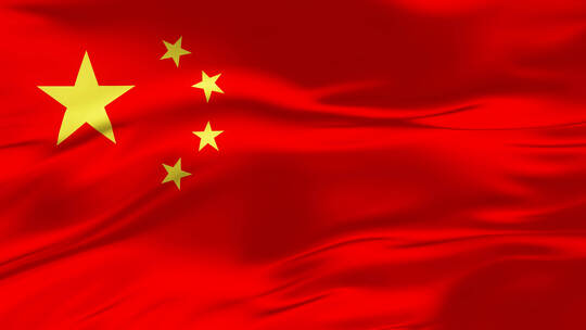 4k红旗旗帜_视频loop循环视频素材模板下载