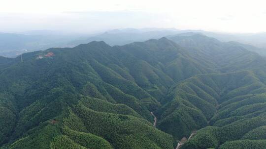 航拍自然风光山川青山绿色植物