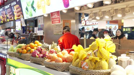 重庆观音桥步行街美食