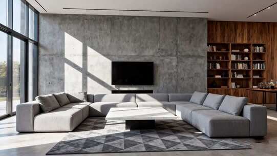 现代风格客厅室内装修素材