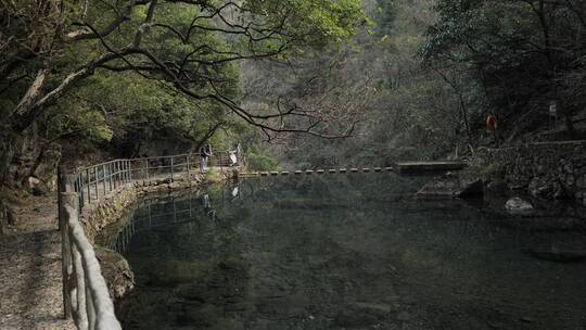 浙江桐庐白云源景区自然风光