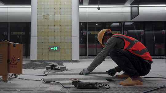 深圳地铁施工建设建造现场