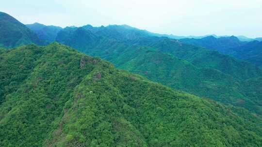 4K陕西金丝峡5A景区自然风光峡谷山峰航拍