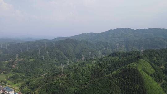 旅游景区湖南雪峰山山川航拍