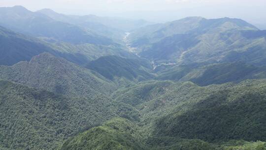 航拍江西井冈山5A景区