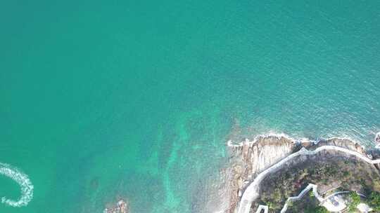 深圳海岸线，深圳大梅沙海景