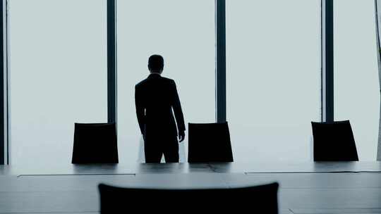 成功人士 眺望未来 商业中心 商务办公