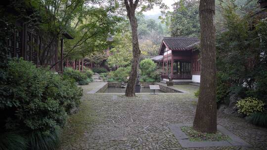 杭州宝石山玛瑙寺连横纪念馆