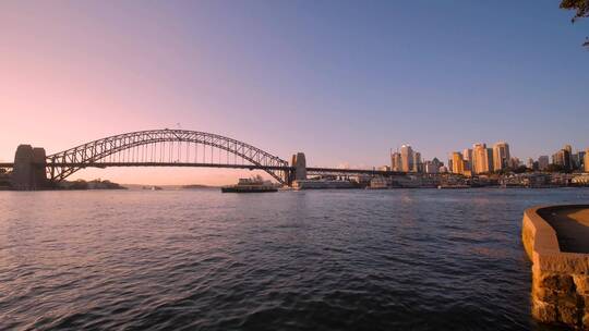 从布鲁斯角观看悉尼大桥