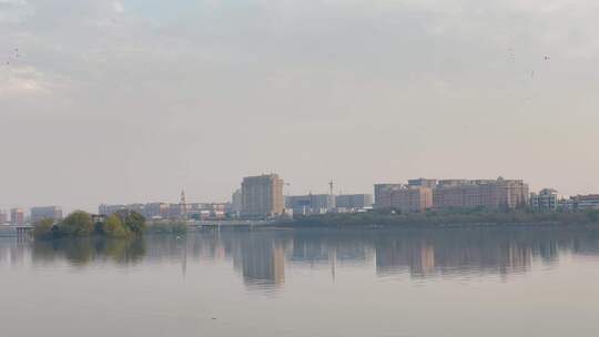 宜居城市建筑河流