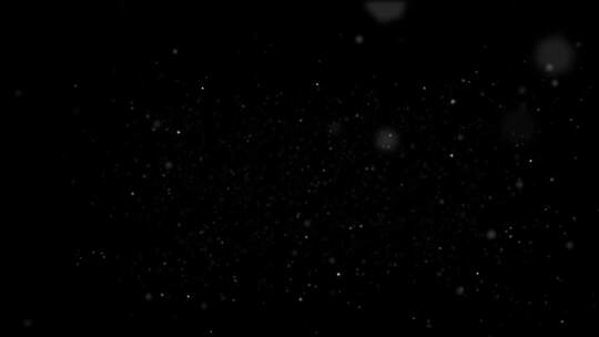 黑色背景粒子特效画面