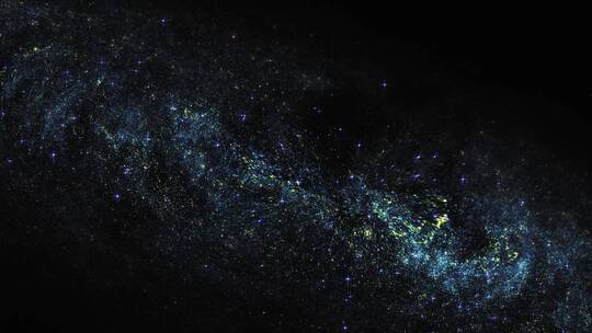 旋转银河光斑粒子