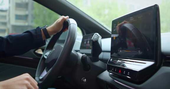 新能源汽车智能科技屏幕导航