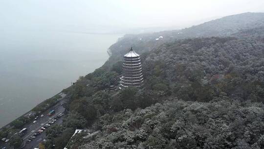 杭州六和塔雪景