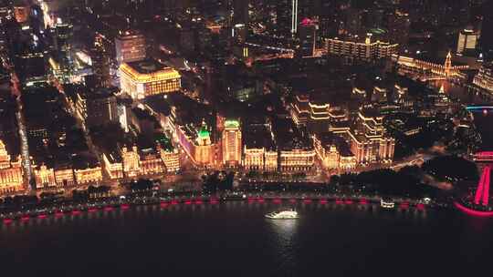 上海陆家嘴夜景