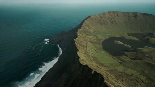 Corvo Island，亚速尔群岛，葡