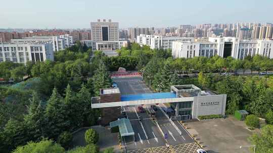 陕西学前师范学院长安校区校园4K航拍合集