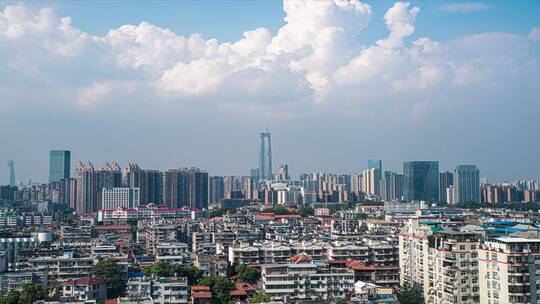 6k武汉城市延时摄影视频素材模板下载