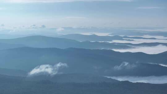 群山，大兴安岭