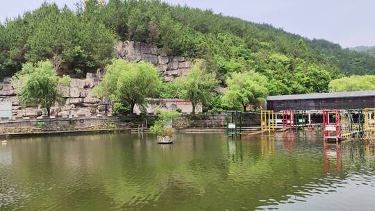 春天野外旅游地实拍