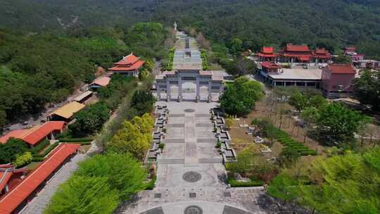 航拍厦门北辰山景区合集