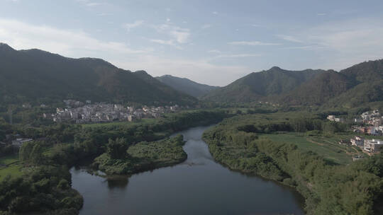 广西城市山水风光乡土中国