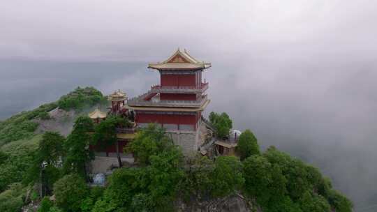 陕西 西安 南五台景区云海