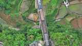 贵州清水河铁路高清在线视频素材下载