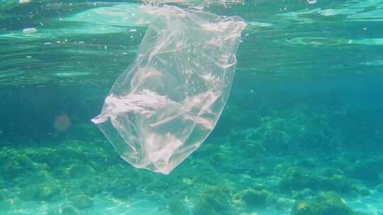 水污染 生活垃圾 保护地球 海洋污染视频素材模板下载