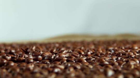 咖啡豆烘培视频素材模板下载