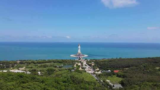 海南三亚南山海上观音圣像高108米