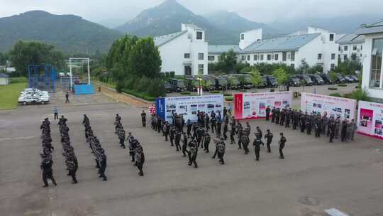 泰安市警察支队，护航二十大，忠诚保平安