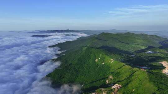 辽宁营口黄丫口云海自然风景