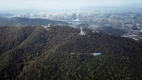 湖南长沙城市风光航拍视频