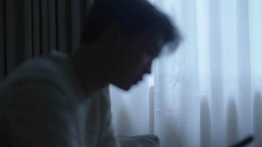 中年男子受挫折