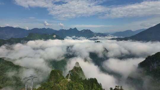 大巴山云海延时