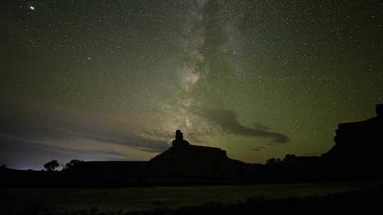 星空银河延时摄影