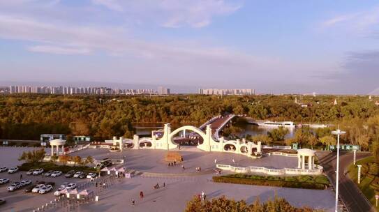 哈尔滨太阳岛风景区太阳石广场