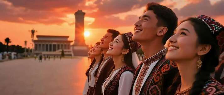 宽屏《我们的中国梦》配乐背景