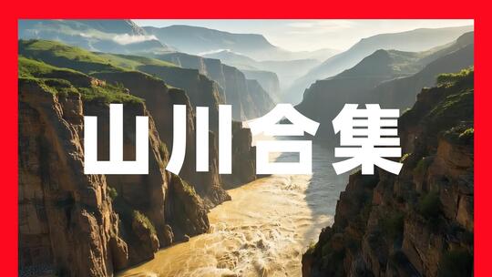 山川大山大河山河湖泊黄河长江山脉河流