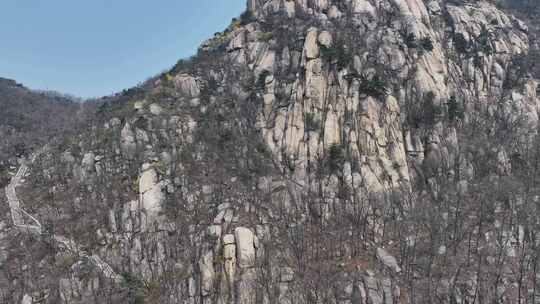 春山摄影，定格春光，新甫山景区春意盎然视频素材模板下载