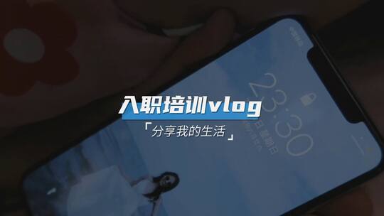 新人入职培训vlogAE模板（新人入职）