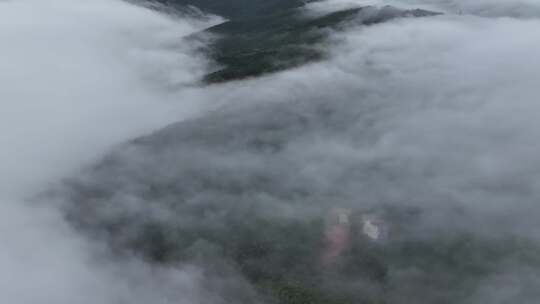 干净空镜广告唯美航拍大景城市山川