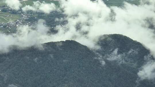 云南山川河流空镜航拍