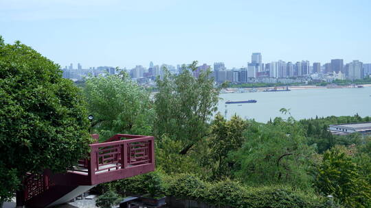 武汉汉阳区龟山风景区风景