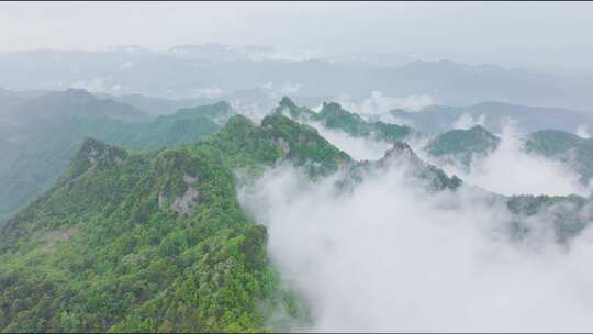 湖北武当山航拍