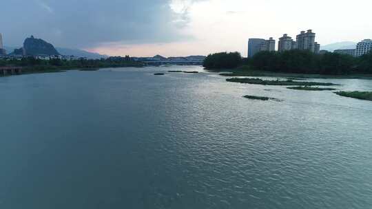 航拍浙江松阳县