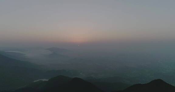 福建 莆田 荔城区 九华山 云海 日出